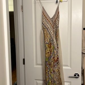 Nicole Miller silk long dress